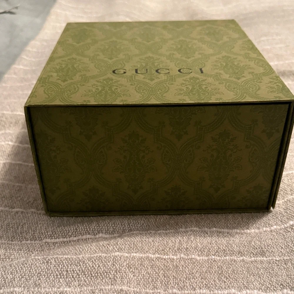 Gucci authentic Olive Green Decorative Box